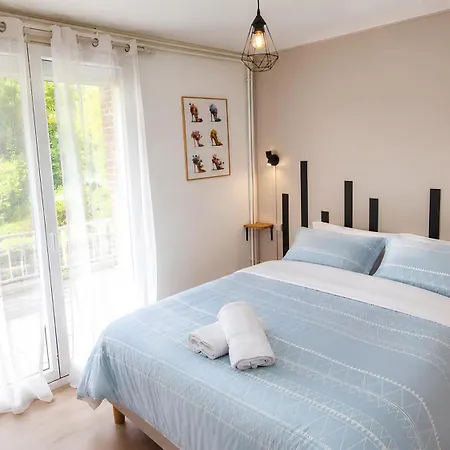 Maison Guillaume 5mn De Rouen Centre, Jardin Parking Privee - Linge & Menage Inclus *